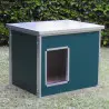 Small Dog House for Outdoor Use with Insulated Panels Mod. Small