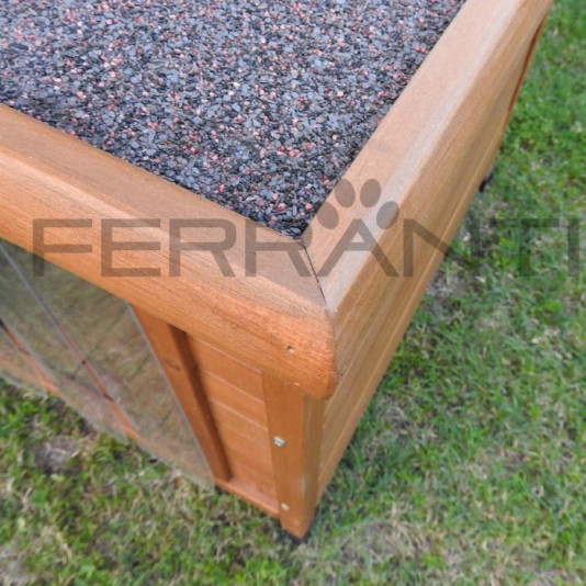 Wooden Doghouse for Medium size dogs mod. Beagle | Ferranti