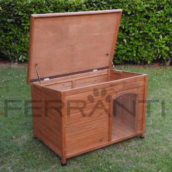 Wooden Doghouse for Medium size dogs mod. Beagle | Ferranti 2