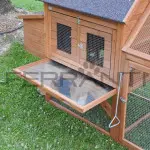 Pollaio Mobile su Ruote per 4 galline
