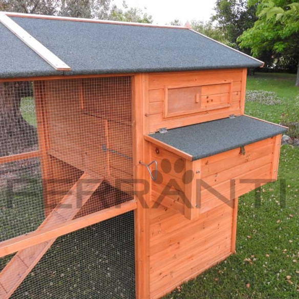 Wooden Chicken Coop for 10 Chickens | Ferranti