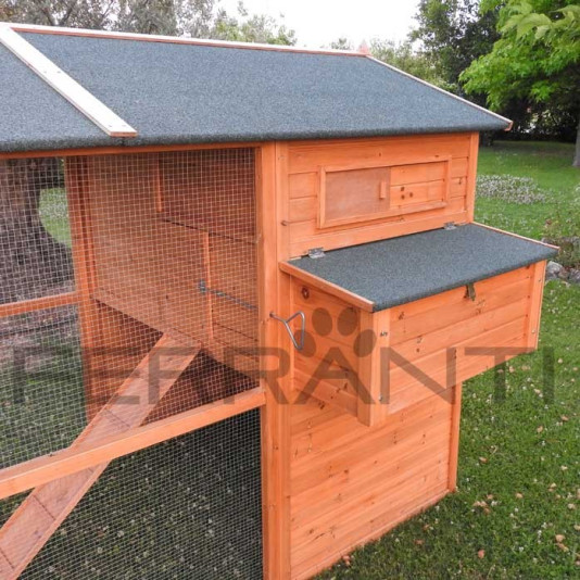 Wooden Chicken Coop for 10 Chickens | Ferranti