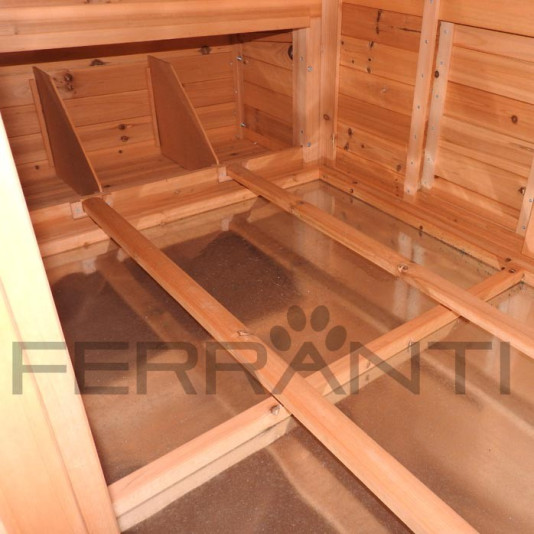 Wooden Chicken Coop for 10 Chickens | Ferranti