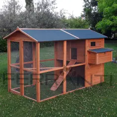 Wooden Chicken Coop for 10 Chickens | Ferranti