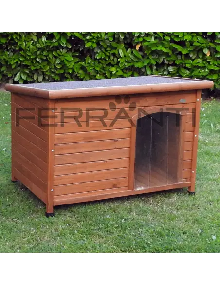 Cuccia in legno per cani di taglia media da esterno
