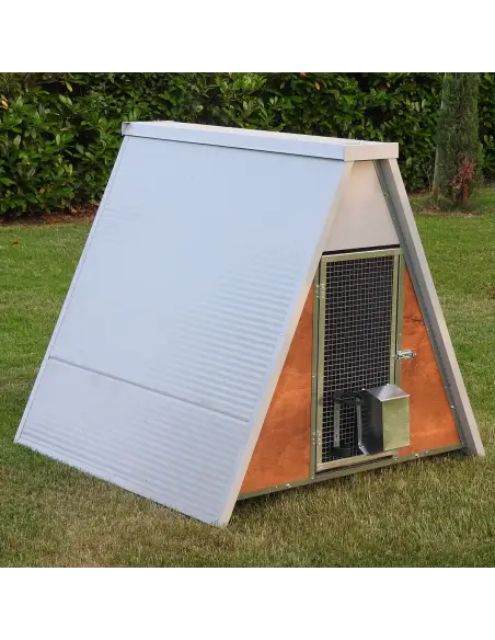 Pollaio isolato per 8 galline con accessori
