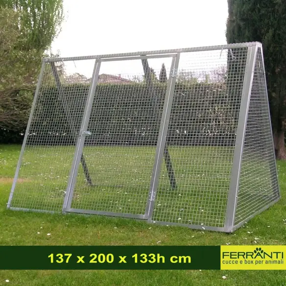 Chicken Pen and Run with Modular Mesh Panels
