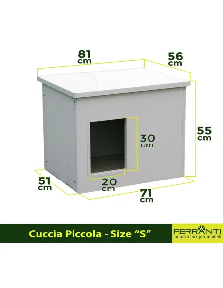 Misure della cuccia piccola per cani