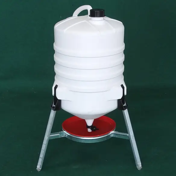 Abbeveratoio galline 30 litri rialzato