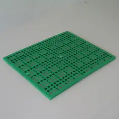 Griglia in plastica per fondo gabbia veterinaria