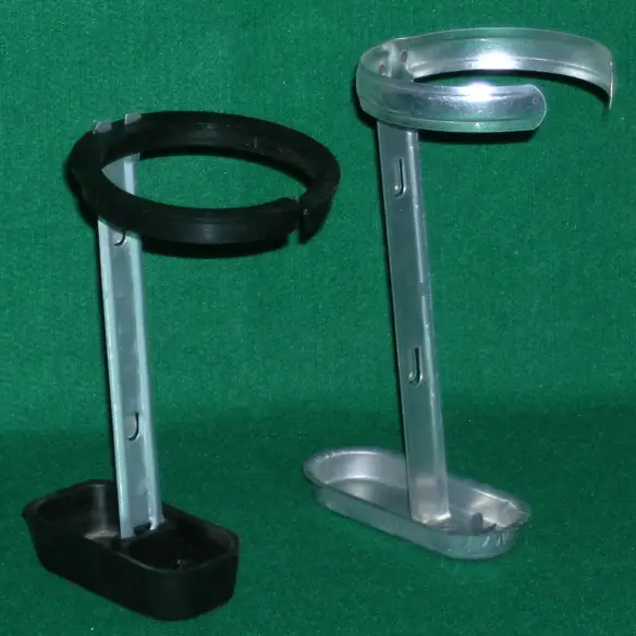 Automatic chicken waterer with bottle holder system