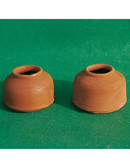 Mangiatoia per piccioni in terracotta per sali minerali | Ferranti