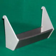 Hanging plastic feeder for chickens and hens