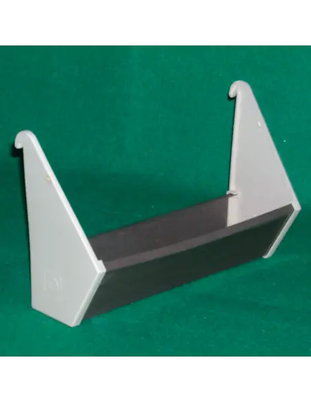 Hanging plastic feeder for chickens and hens