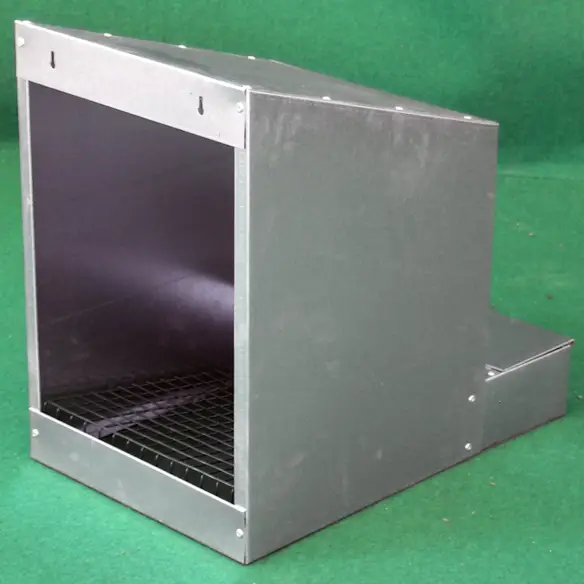 Chicken Nesting Box with Egg Collection System