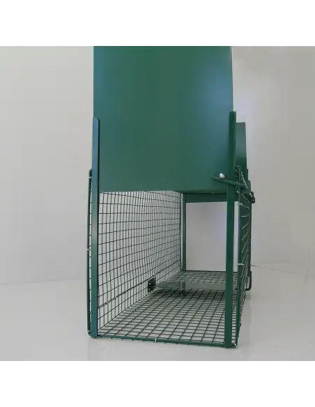 Entrance of rodent trap