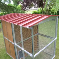 Casetta per gatti da esterno 123 x 174 x 175h cm 2