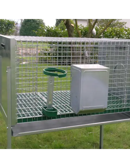 Feeder and drinker of rabbit cage