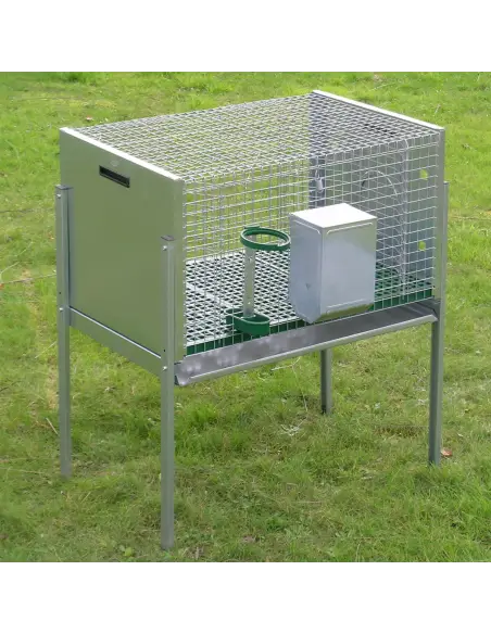 Rabbit hutch for 1 rabbit with included accessories