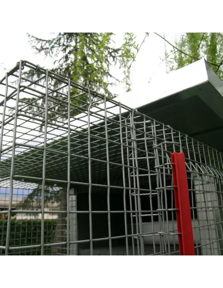 Pigeon coop for 3 pairs with accessories