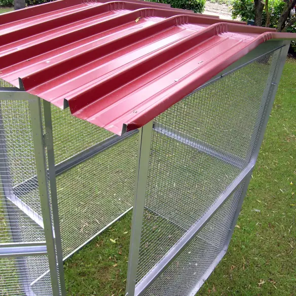 Tetto della voliera modulare
