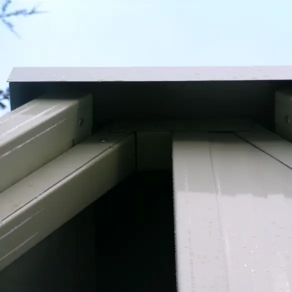 Parte superiore del rifugio isolato