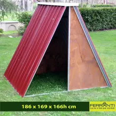 Rifugio in lamiera per capre, maiali e pecore 2