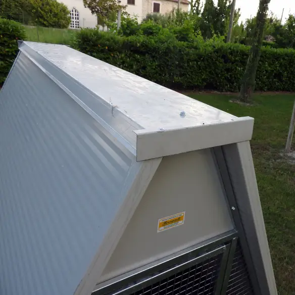 Insulated ground chicken coop for 12 or 20 hens