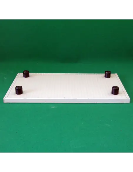 Bottom view of elevated dog bed