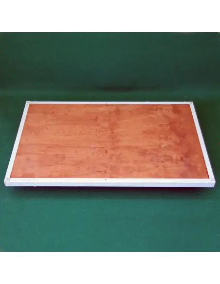 Outdoor elevated dog bed with bite-resistant edges