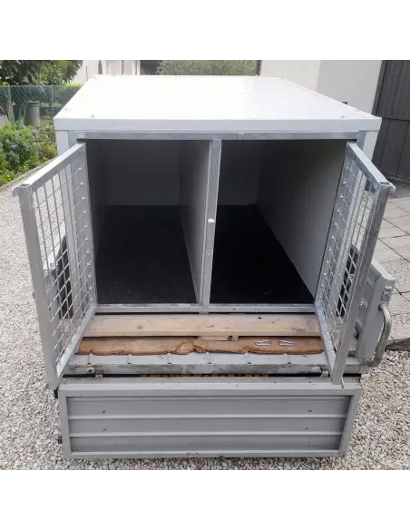 Box per cani aperto per pick-up