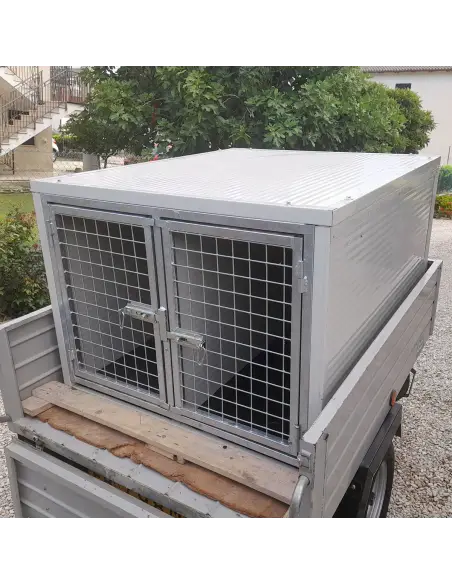 Trasportino per cani su misura per pick-up e rimorchi auto
