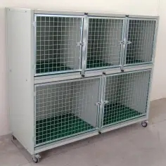 Custom veterinary cage for clinics and hospitals