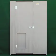 Insulated panel for doors and closures