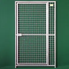 Galvanized mesh gate 120x170h cm 2