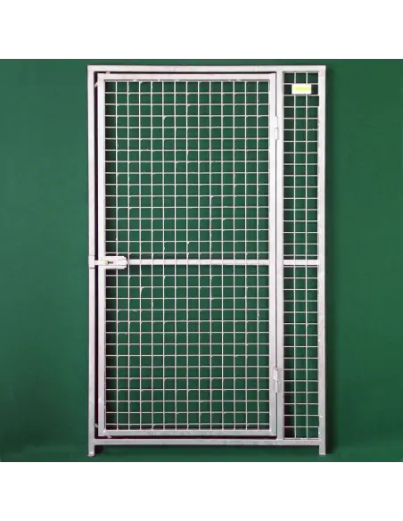 Cancello in rete zincata 100x170h cm