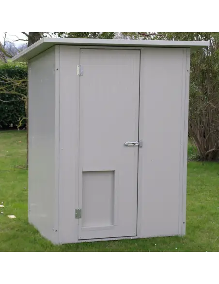 White insulated dog house for XXL dogs 120x100 cm
