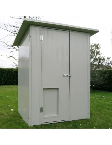 White insulated dog house for XXL dogs 120x100 cm