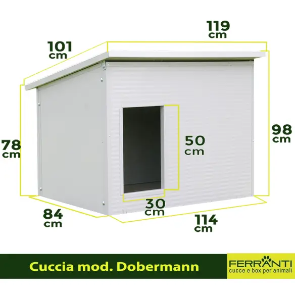 Dimensioni cuccia Dobermann