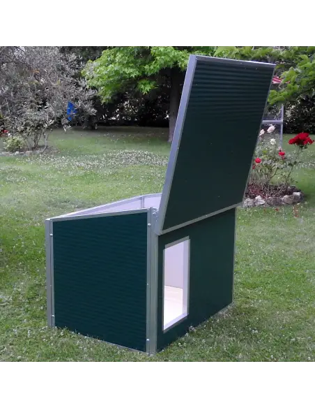 Tetto apribile della cuccia per cani grandi