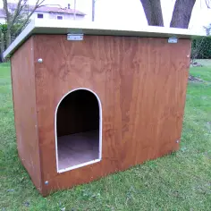 Wooden outdoor dog house mod. Collie 2