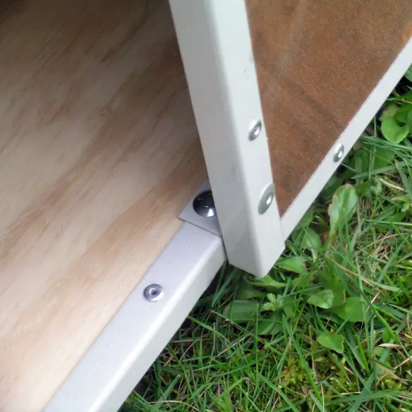 Entrance of Shepherd model dog house