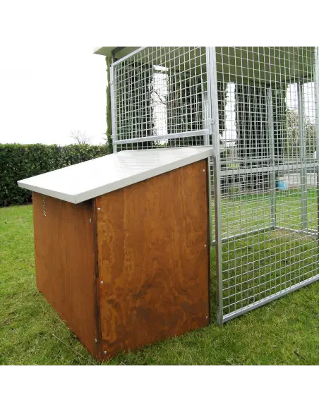 Rear wooden dog house mod. Collie