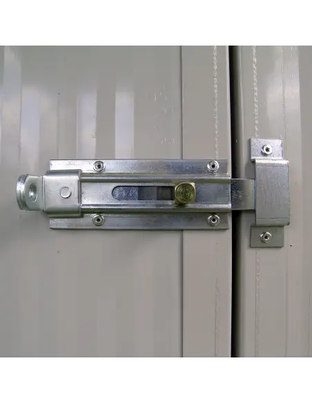 Latch lock of sleeping area with padlock holder