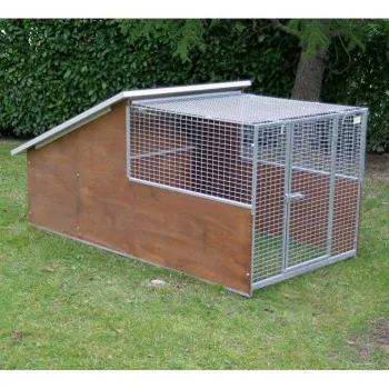 Outdoor dog kennel height...
