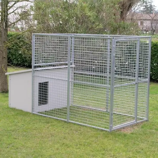 Outdoor Dog Kennel mod. Eco + Dog House mod. Dobermann Outdoor Dog Kennel mod. Eco + Dog House mod. Dobermann