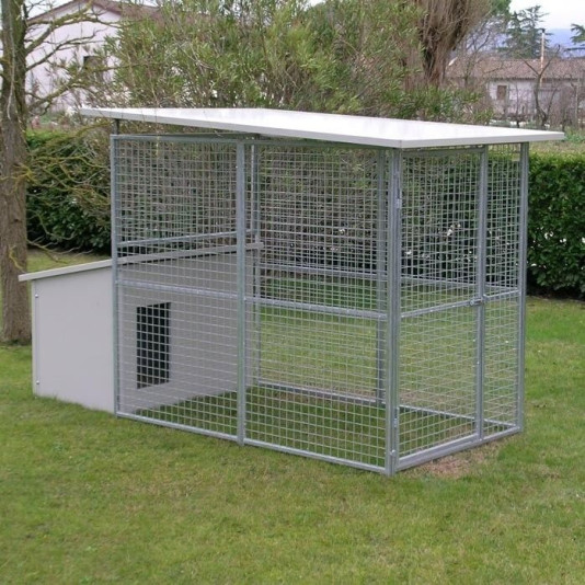 Dog Kennel mod. Eco + Dog House mod. Dobermann Dog Kennel mod. Eco + Dog House mod. Dobermann