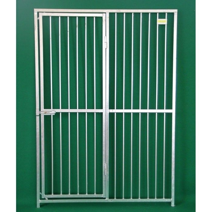 Modular panels for outdoor dog fencing with bars or gate mod: CancSbarre