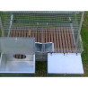 Indoor rabbit cages for 2 rabbits mares + 8 fatten rabbits