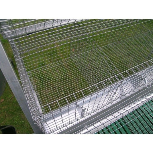 Rabbit Hutch for 3 Breed + 12 Fatten